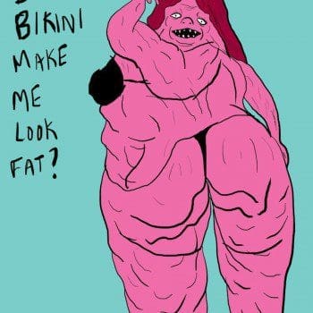 Grimy Goods Cartoon summer bikini2