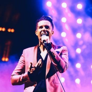 The Killers at Governors Ball, 2016 - photo by Steven Ward for Grimy Goods