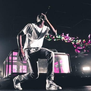 Vince Staples with Flume at Shrine Expo Hall