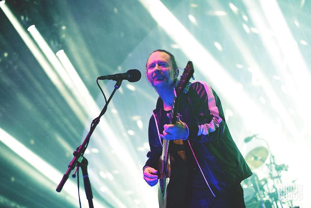 Radiohead at the Santa Barbara Bowl shot by Danielle Gornbein