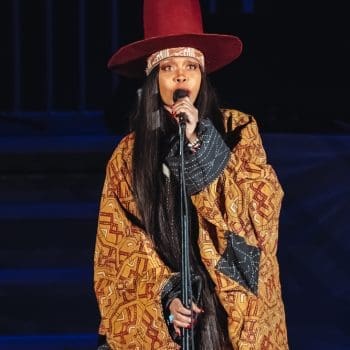 Erykah Badu at Hollywood Bowl - Photo by Farah Sosa
