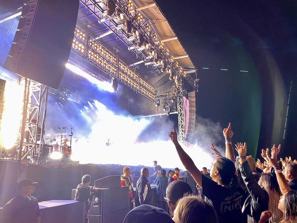Nine Inch Nails at Primavera Sound LA - photo by Sandra B. Olinger