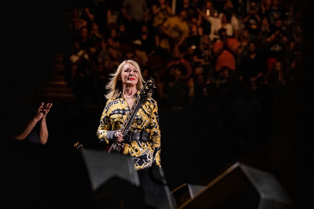 Nancy Wilson at Taylor Hawkins Tribute Concert Kia Forum