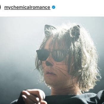 Gerard Way as a kitty cat