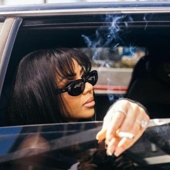 mariah the scientist smoking in car