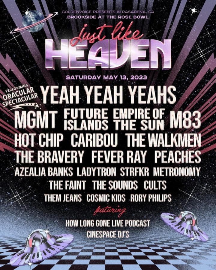 Just Like Heaven 2023 lineup