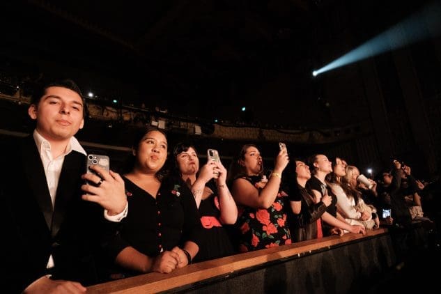 Crowd Photo Stephen Sanchez Concert at the Wiltern, Los Angeles