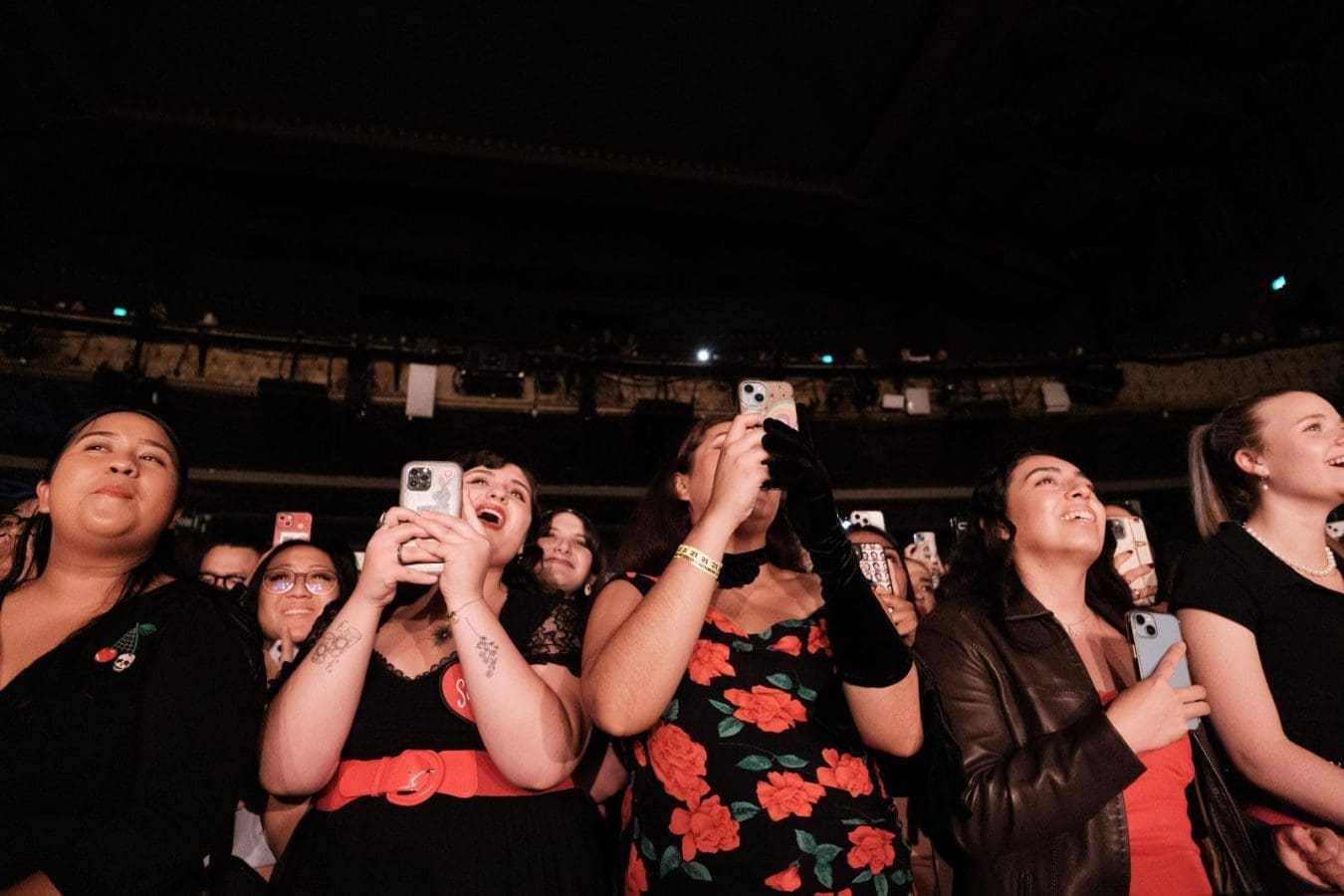 Crowd Photo Stephen Sanchez Concert at the Wiltern, Los Angeles