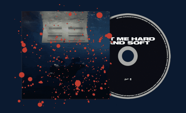 Billie Eilish Splatter Paint CD