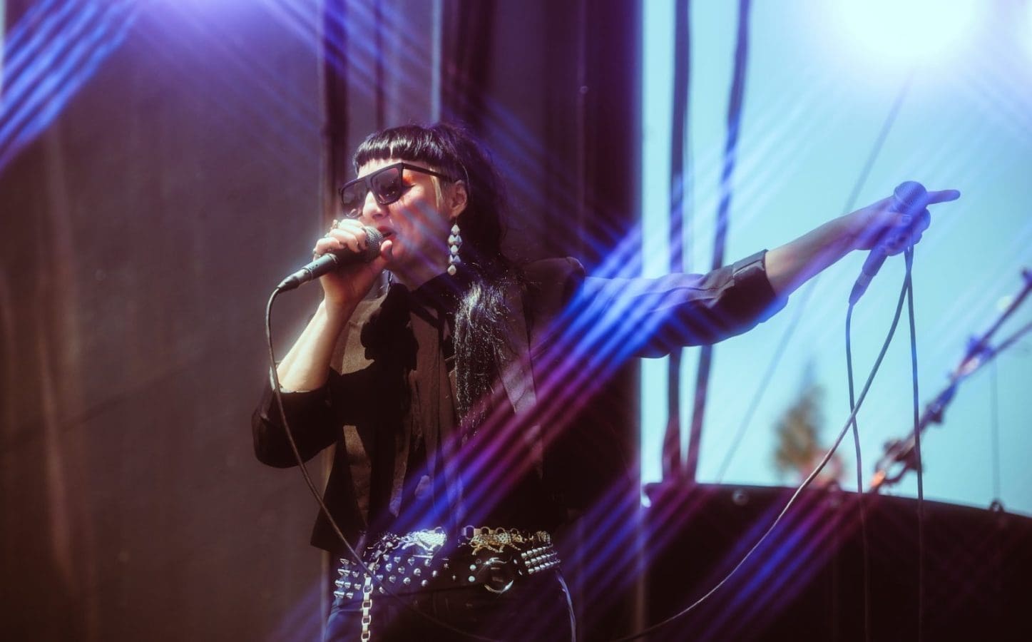 ADULT. at Cruel World 2024, photo by Lilly Duran