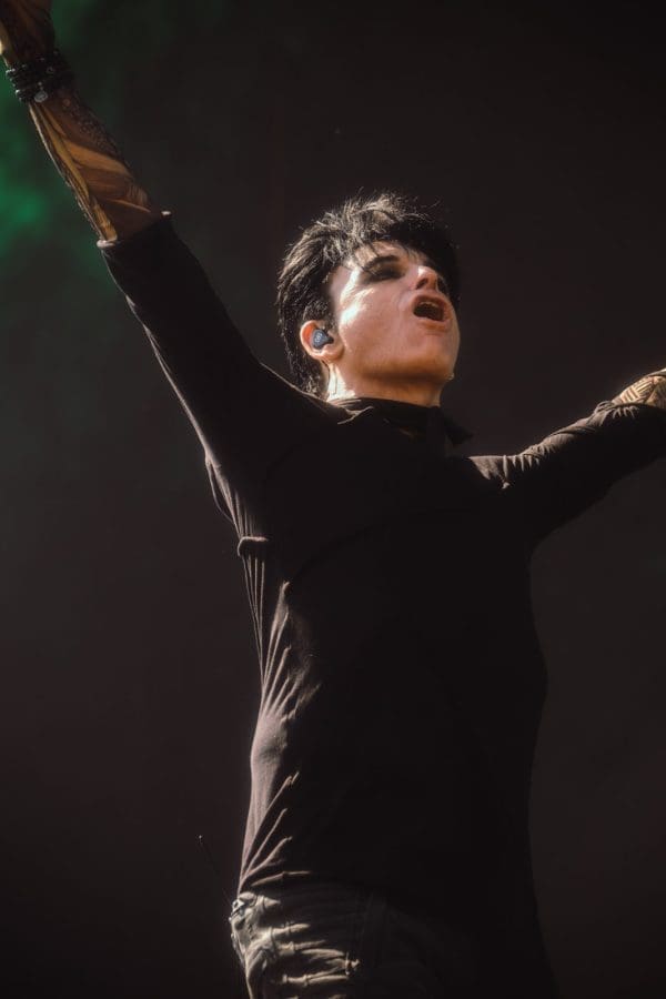 Gary Numan at Cruel World 2024, photo by Lilly Duran
