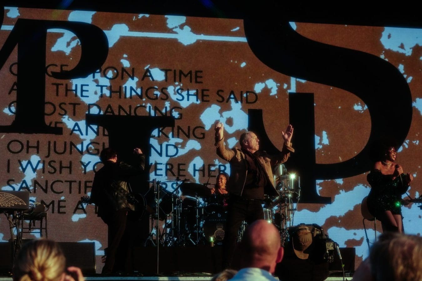 Simple Minds at Cruel World 2024, photo by Lilly Duran