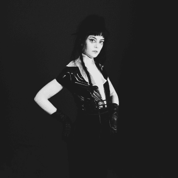 Silent Mass press photo in black and white noir