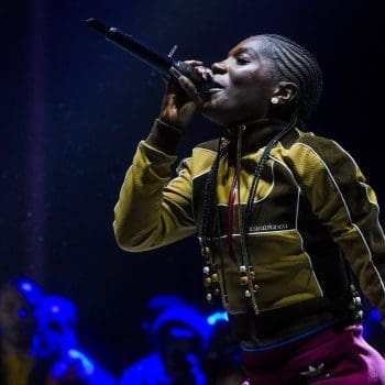 Doechii at TDE Christmas Concert and Toy Drive at Nickerson Gardens by Asha Moné