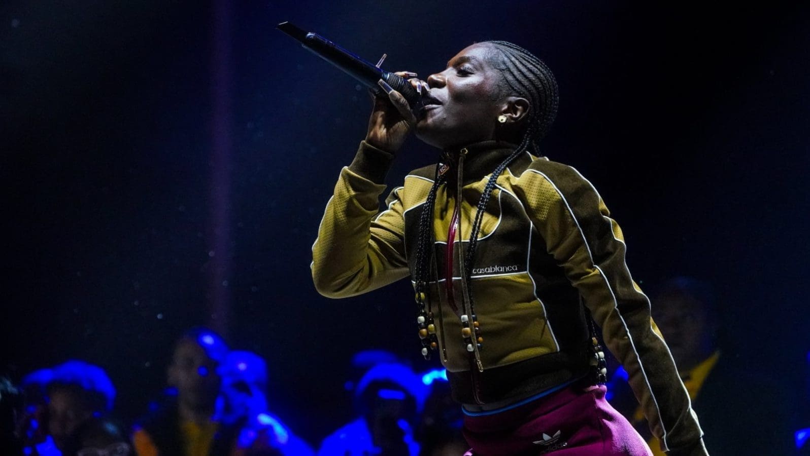 Doechii at TDE Christmas Concert and Toy Drive at Nickerson Gardens by Asha Moné