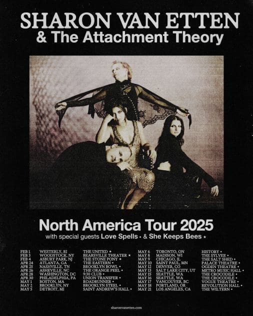 Sharon Van Etten 2025 Tour