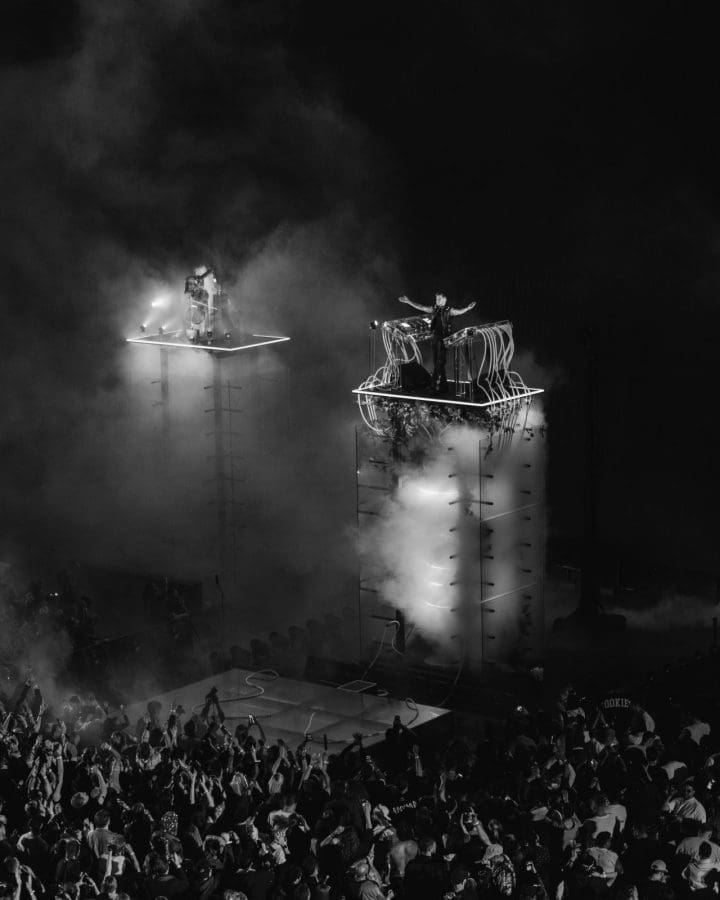 Anyma at the Sphere live photo