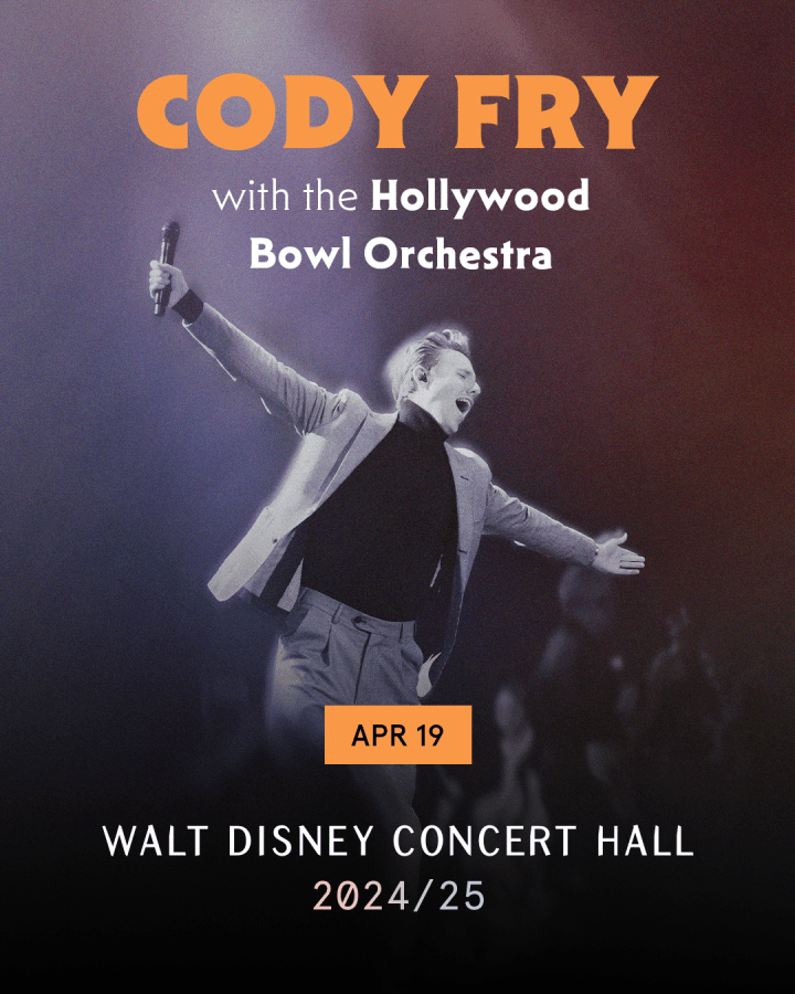 Cody Fry with Orchestra at Walt Disney Concert Hall