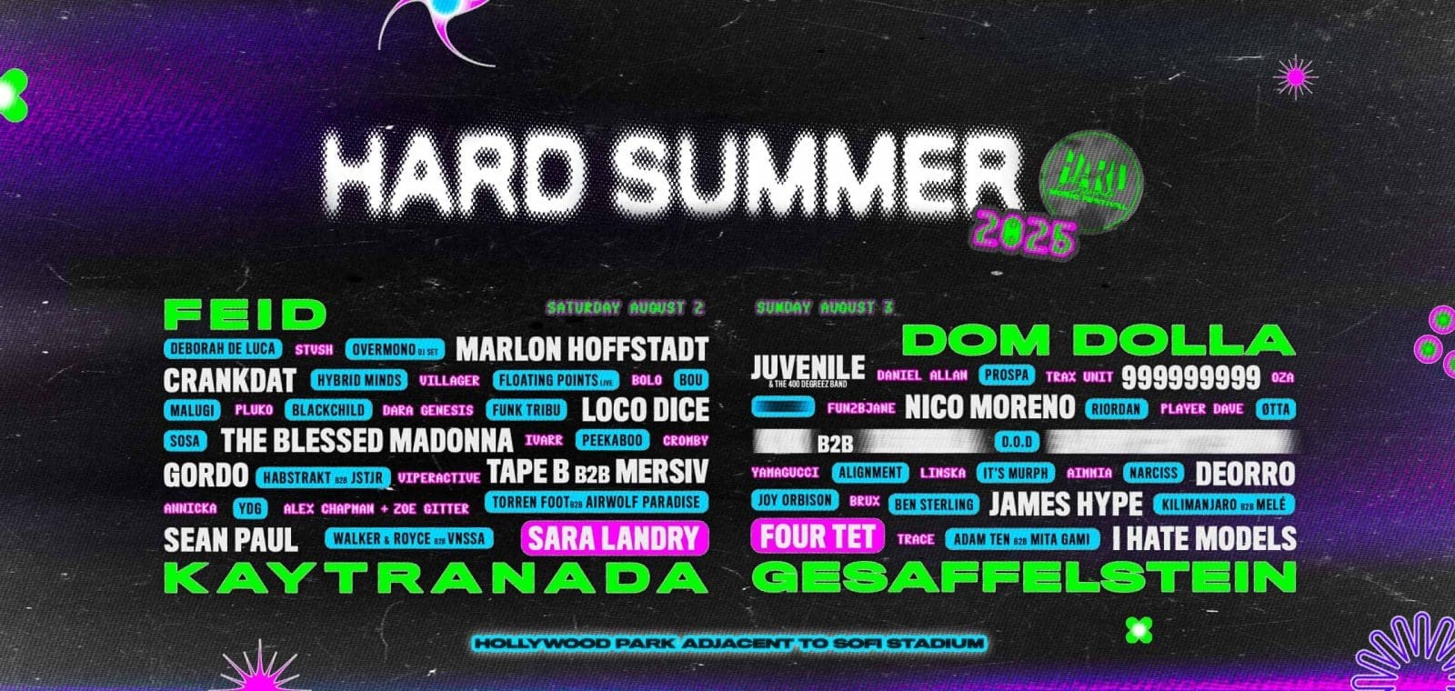 Hard Summer 2025 festival lineup