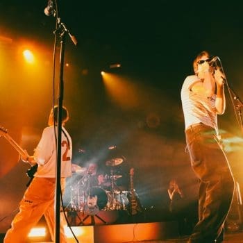 A photo of Balu Brigada performing live at the Fonda Theatre in Holywood