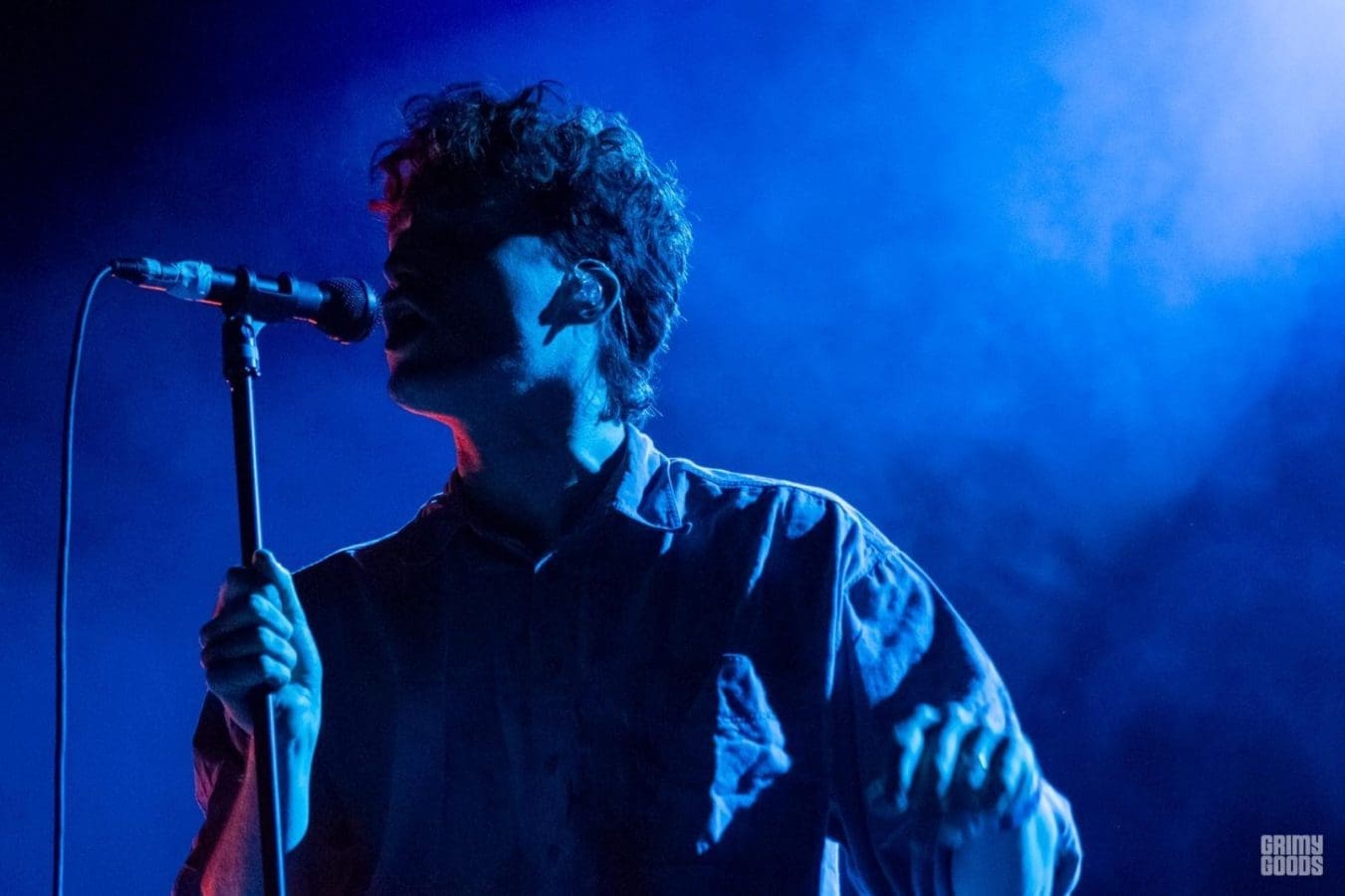 Nation of Language, Ian Devaney at the Fonda Theatre in Hollywood, 2025, Dance Called Memory Tour