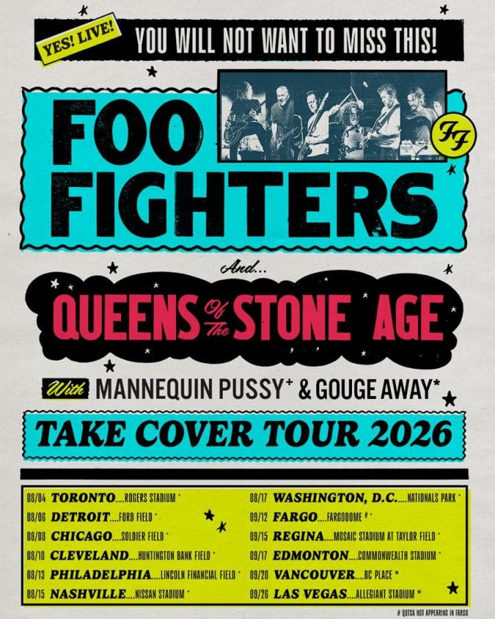Foo Fighters Queen of the Stone Age 2026 Tour