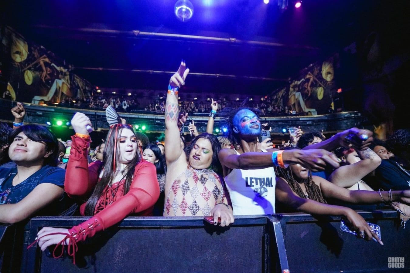 Rico Nasty fans at The Fonda Theatre by Asha Moné